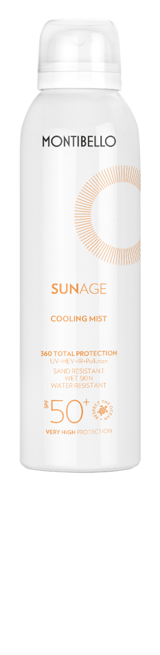 Sunage cooling mist